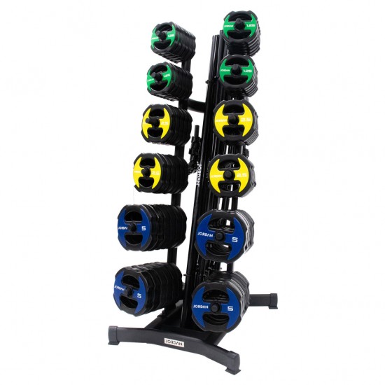 Jordan Ignite V2 Urethane Studio Barbell Set - Colour Coded