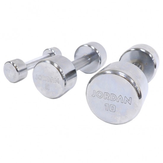 Jordan Chrome Dumbbell Sets Jordan Chrome Dumbbell Sets