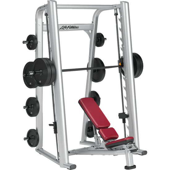 Life Fitness Signature Plate Loaded Smith Machine Life Fitness Signature Plate Loaded Smith Machine